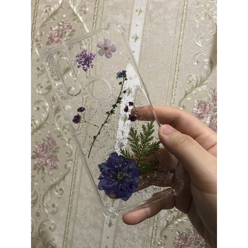 Anticrack Case resin bunga kering untuk VIVO V15