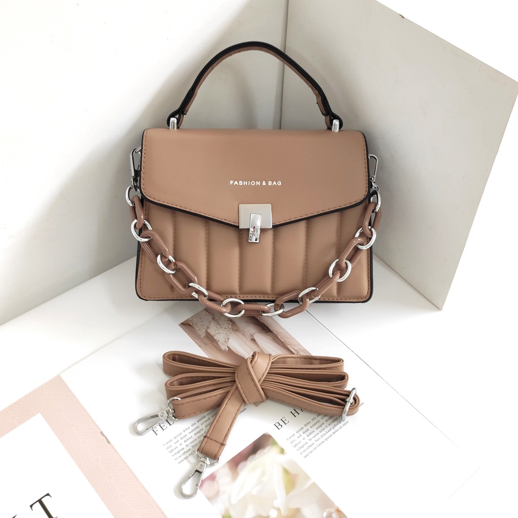 TASHAPPY LT1563 tas SELEMPANG Modis Kekinian wanita import model korea supplier tas import