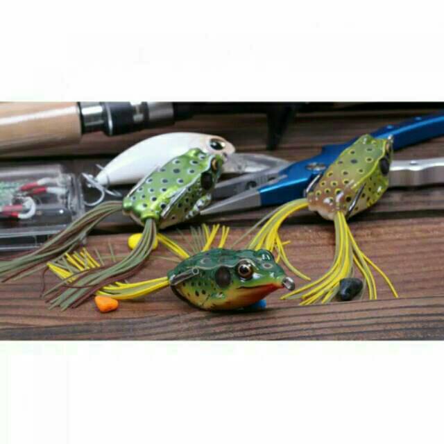 4 pcs Umpan Katak Cod Lure Kodok