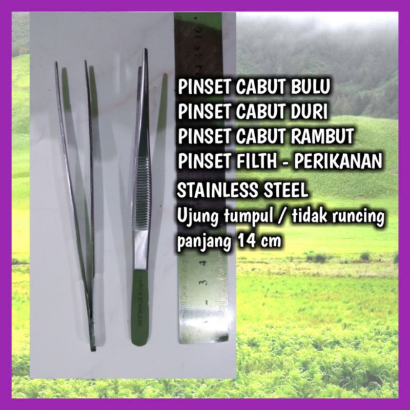 Pinset Cabut Duri Ikan, Pinset Cabut Tulang Ikan, Pinset Cabut Bulu Kulit, Pinset Cabut Tali Benang 