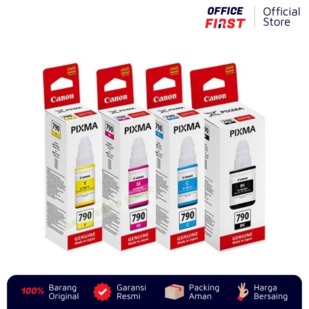 Tinta Canon PIXMA GI 790 Warna Color / G1000 G2000 G3000 G Series