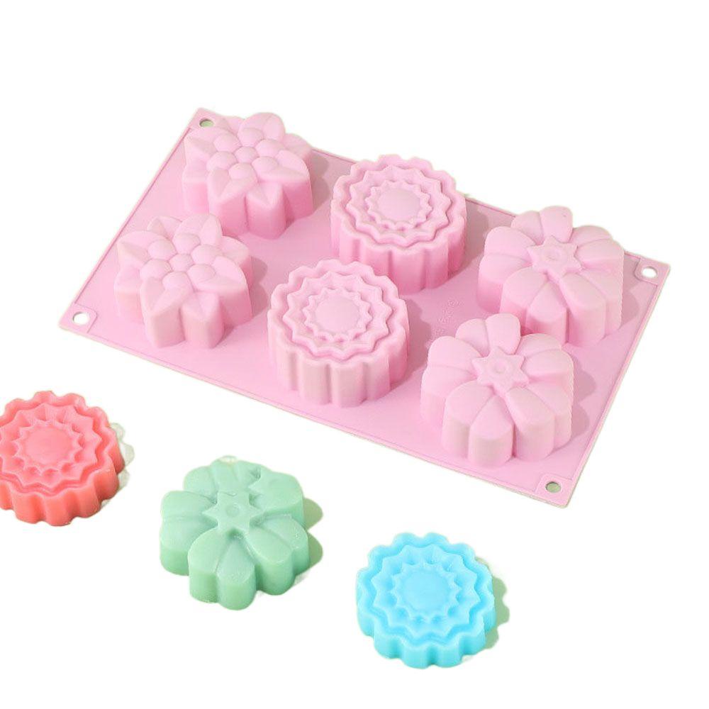 [Elegan] Cetakan Silikon Pie Tools Pastry Tools Mid-Autumn Festival Cake Silicone Mold Mung Bean Cake Mold Cetakan Kue Bulan