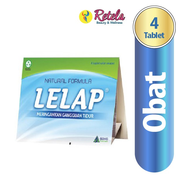 

Lelap Obat Herbal - Isi 4 Tablet