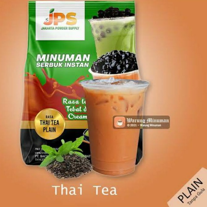 

Plan Tanpa Rasa Instan minuman JPS POWDER 2KG thai tea