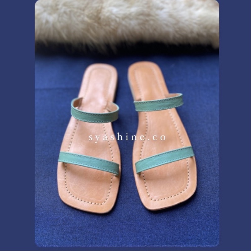 DUAL SANDAL KULIT SAPI BALI
