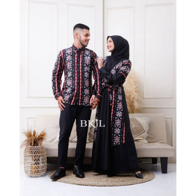 BAJU COUPLE KELUARGA BATIK SET FAMILY TERBARU SARIMBIT KELUARGA AYAH IBU ANAK MODERN