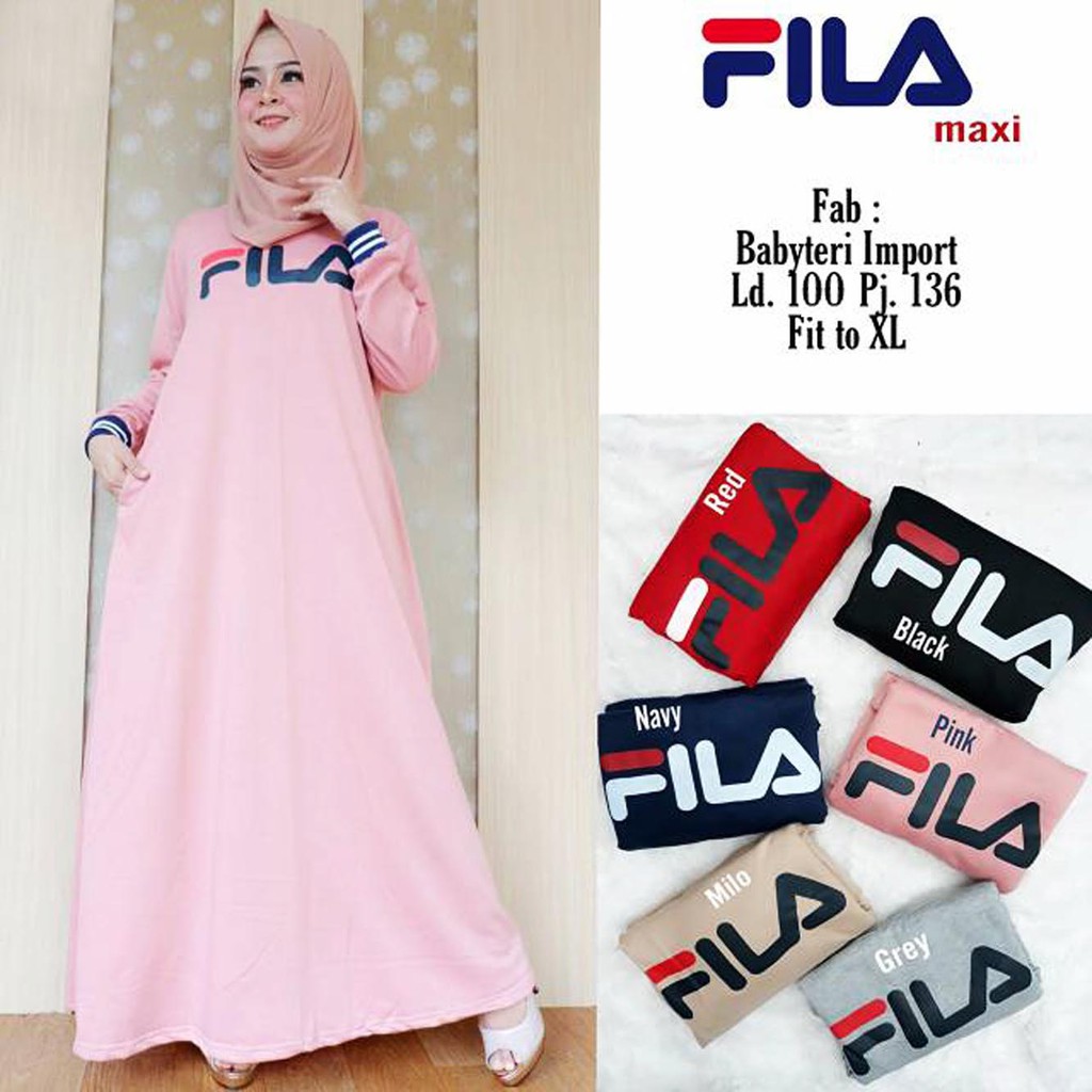 Bess - Gamis Maxi Babytery Murah / Gamis Maxi FLA