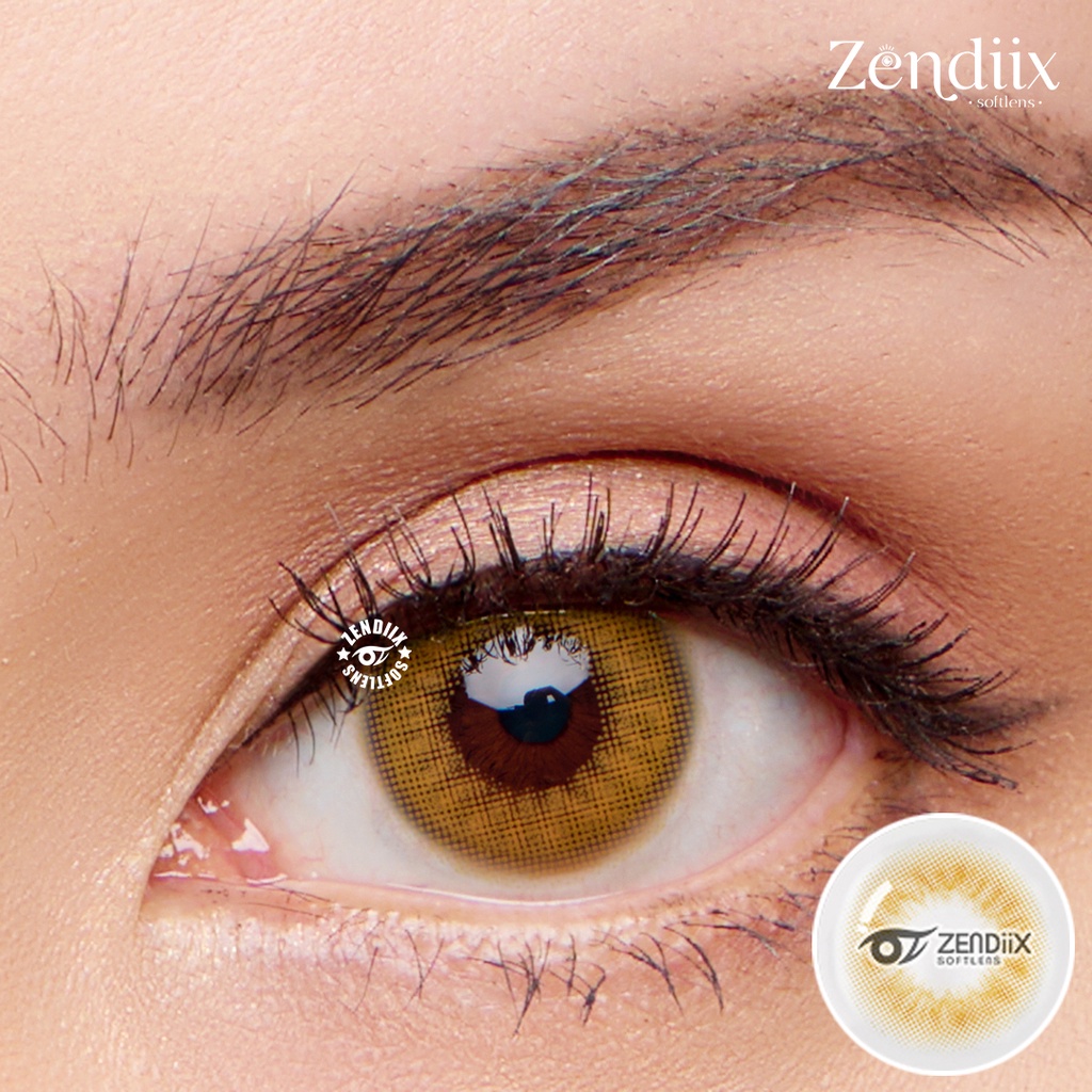 Softlens SCANDI Warna HAZEL 14.5mm Normal Minus