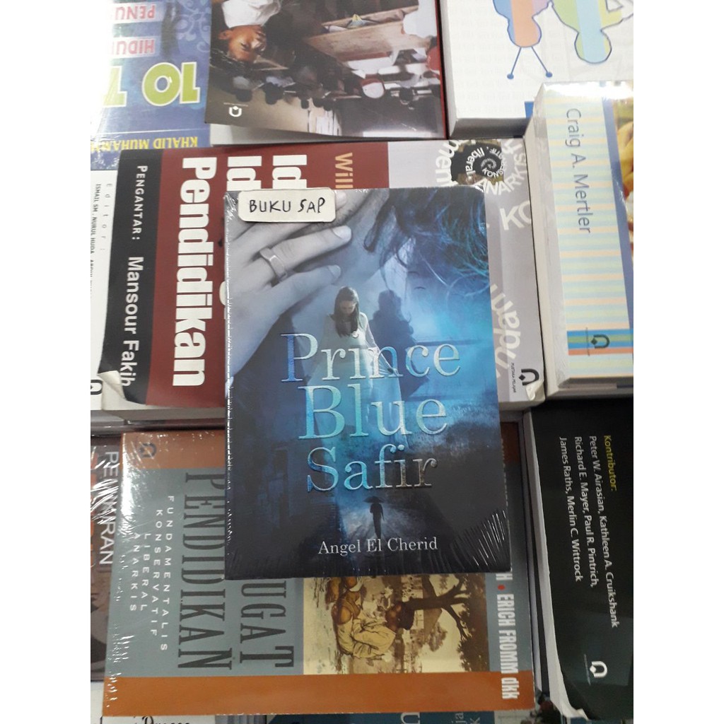 Buku Novel Prince Blue Safir - angel el cherid Original