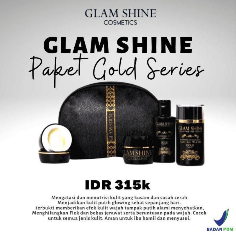 PAKET GOLD SERIES GLAMSHINE