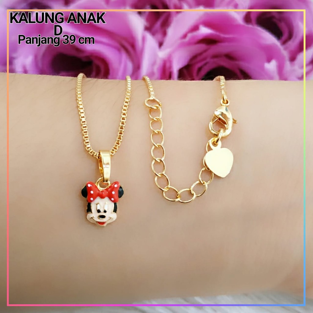 Kalung xuping kalung anak karakter lucu lapis emas gold H128