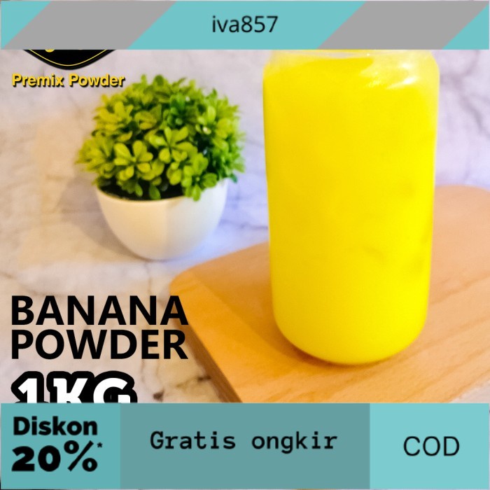 

PROMO JnC Banana Silver Powder 1KG GRATIS ONGKIR