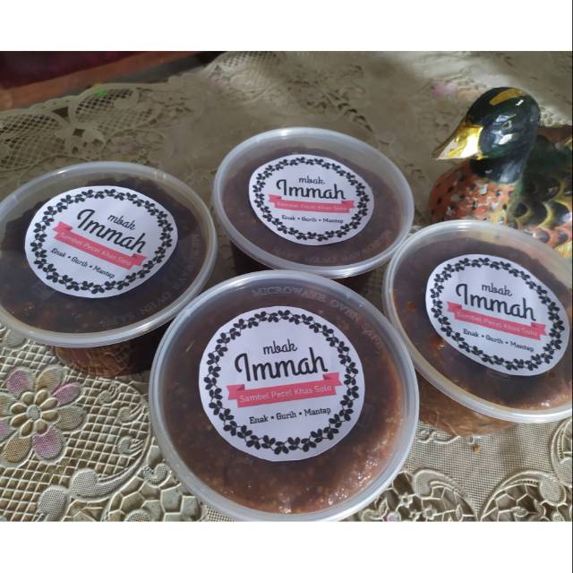 

[500 gr] SAMBEL PECEL KHAS SOLO "Mbak Immah