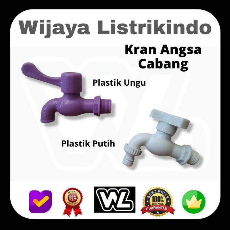 Kran angsa cabang semprotan keran air pvc taman tembok plastik