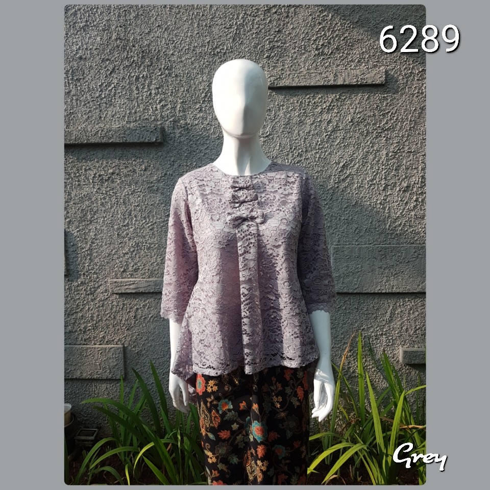 Luve Collections - Atasan Brukat Blouse - Brukat Blouse - Brukat Pita - Atasan Wanita Brukat
