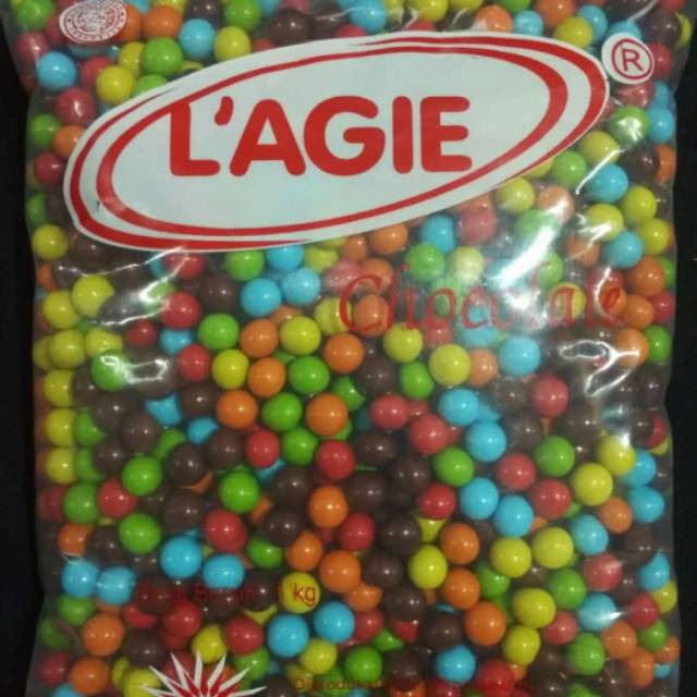 

L'agie coklat mini warna