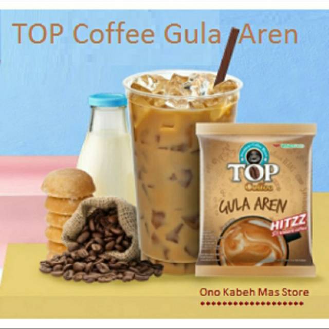 

Top coffee gula aren 1 renteng isi 10 sachet bonus 5 sachet