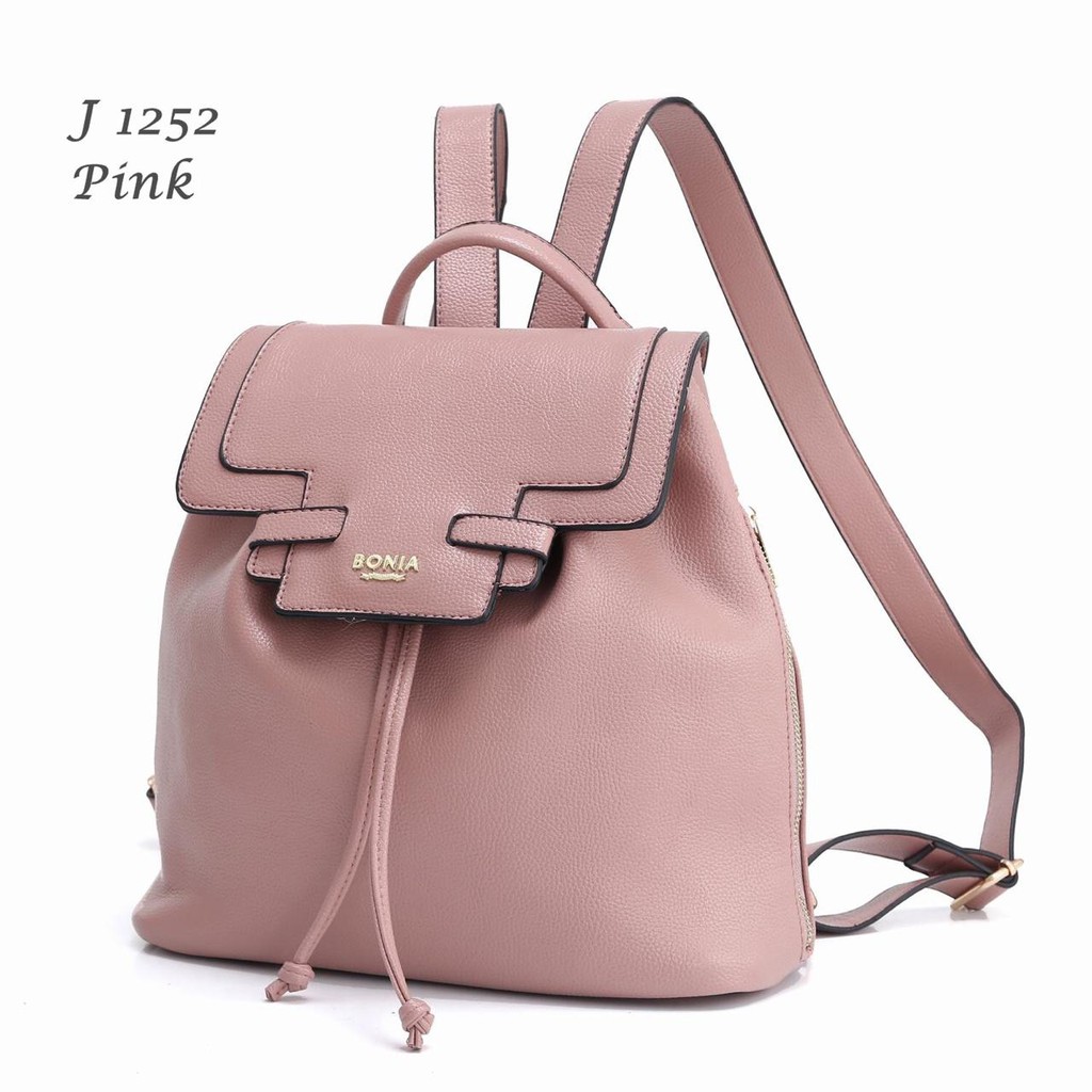 RANSEL WANITA BACKPACK HIGH QUALITY LEATHER 1252#B549