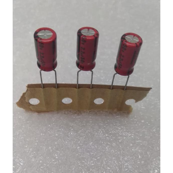Elko capacitor 2.2uf 50volt Nichicon bahaserv99