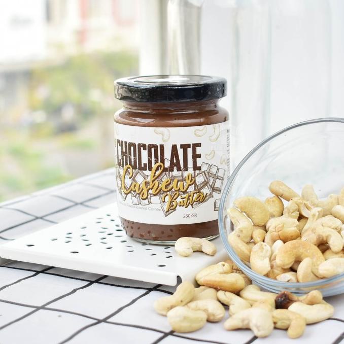 

Harap Baca Deskripsi Sebelum Order Roasted Cacao / Chocolate Cashew Butter ( Selai Kacang Mede Coklat )