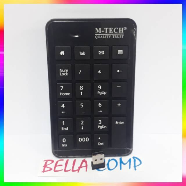 Keyboard keybod key board Wireless numeric M-tech l Keypad Wireless numerik numeric