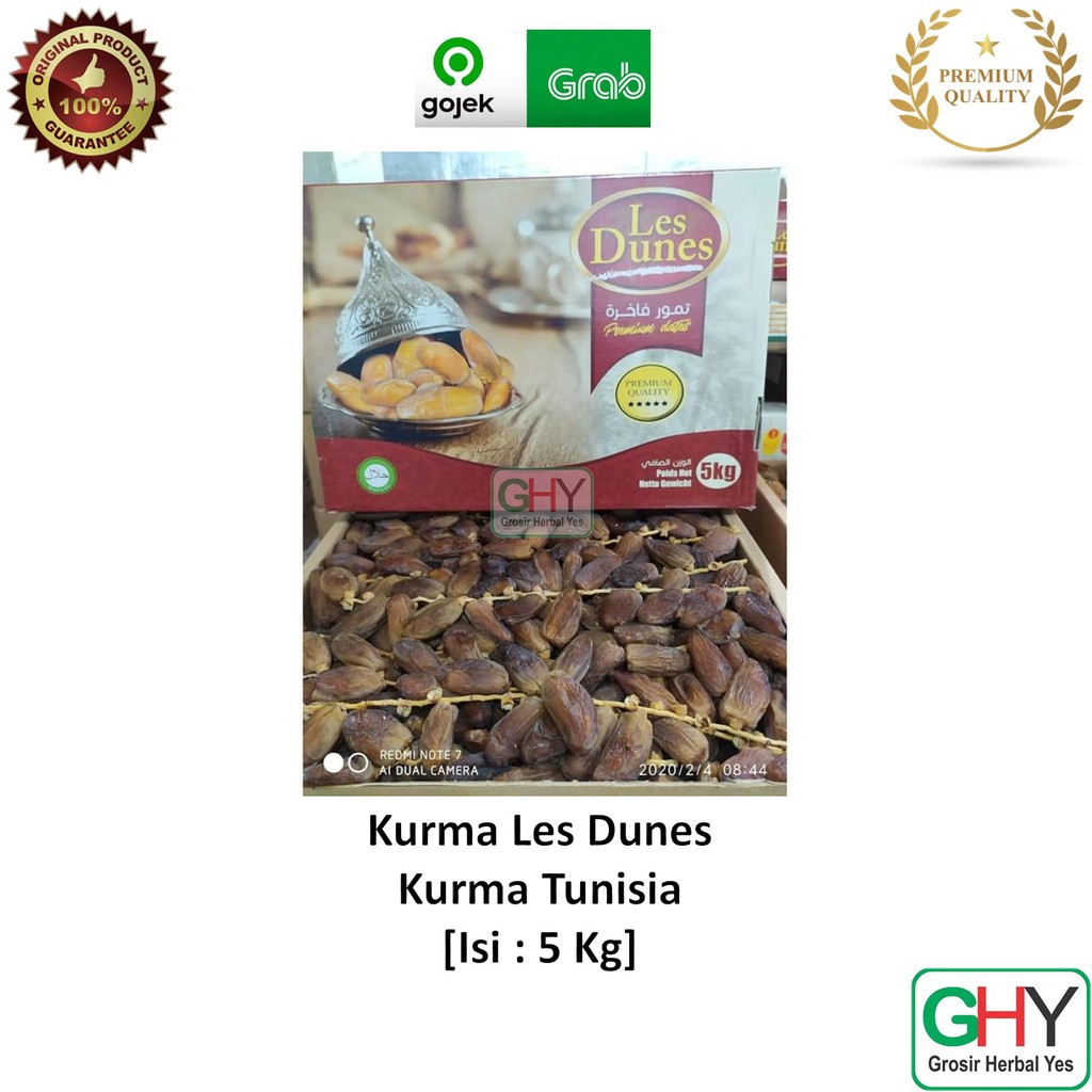 

Kurma Tunisia Les Dunes ORIGINAL 5 Kg - Kurma Les Dunes ORIGINAL
