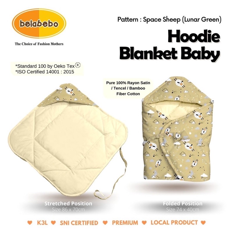 Belabebo - Selimut Topi Bayi /Baby Blanket