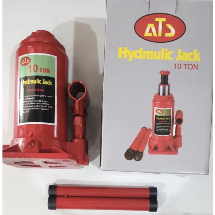 Dongkrak Botol Hidrolik Mobil Otomotif Hydraulic Jack ATS 10 Ton