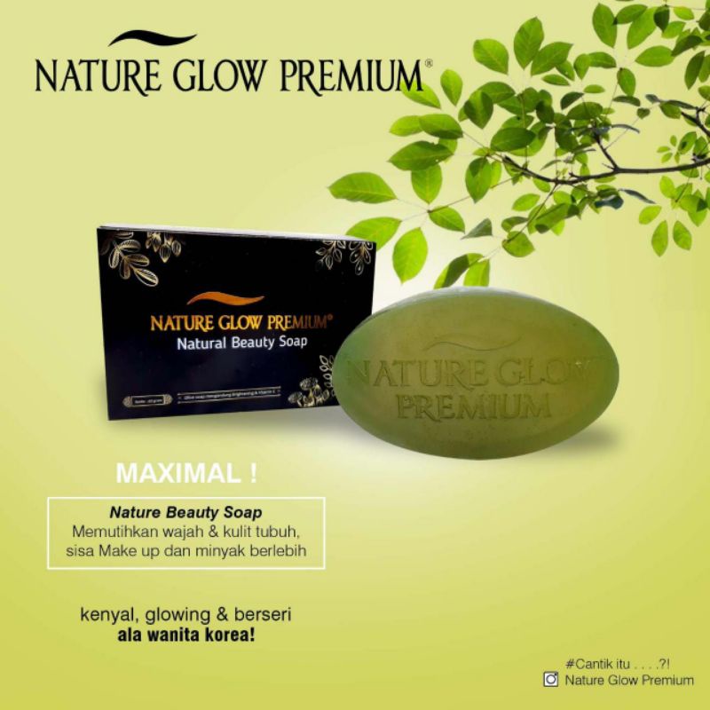 NATURE BEAUTY SOAP"NATURE GLOW PREMIUM"