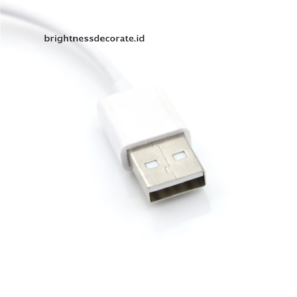 Kabel Adapter Charger Data Sync Audio Aux 3.5mm Ke Usb 2.0 Panjang 15cm Untuk Mp3