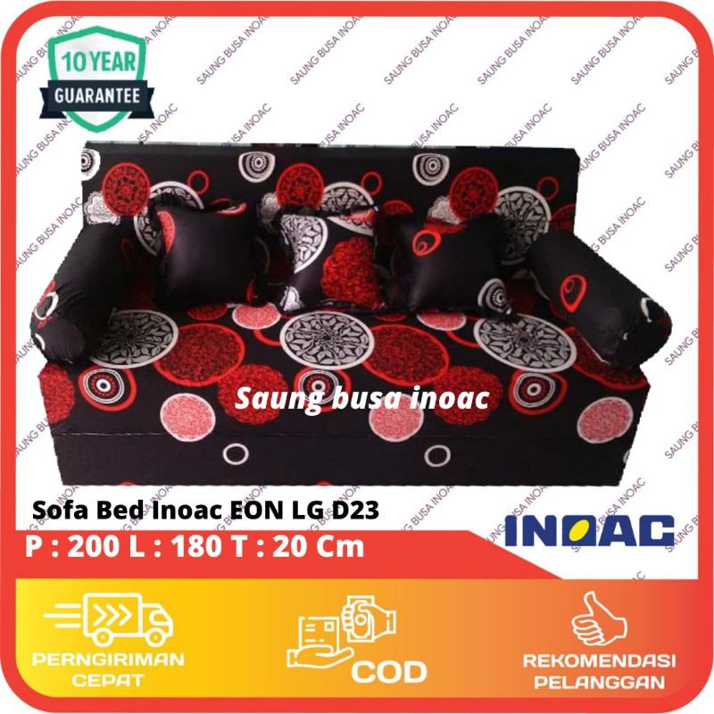 INOAC Sofa Bed Inoac no.1 size 200 x 180 x 20 cm