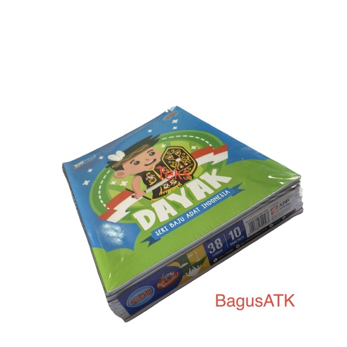 

Buku Tulis Sinar Dunia 38 lembar / buku tulis SIDU isi 38 lembar 1 pak/ Buku sekolah / buku tulis