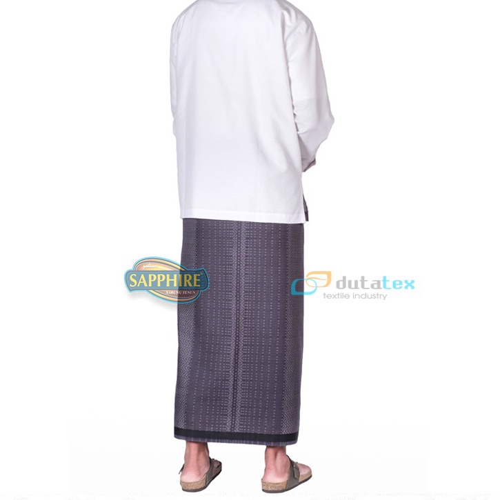 Sarung Sapphire Tenun Motif Granada - Sarung Pria Uk Dewasa