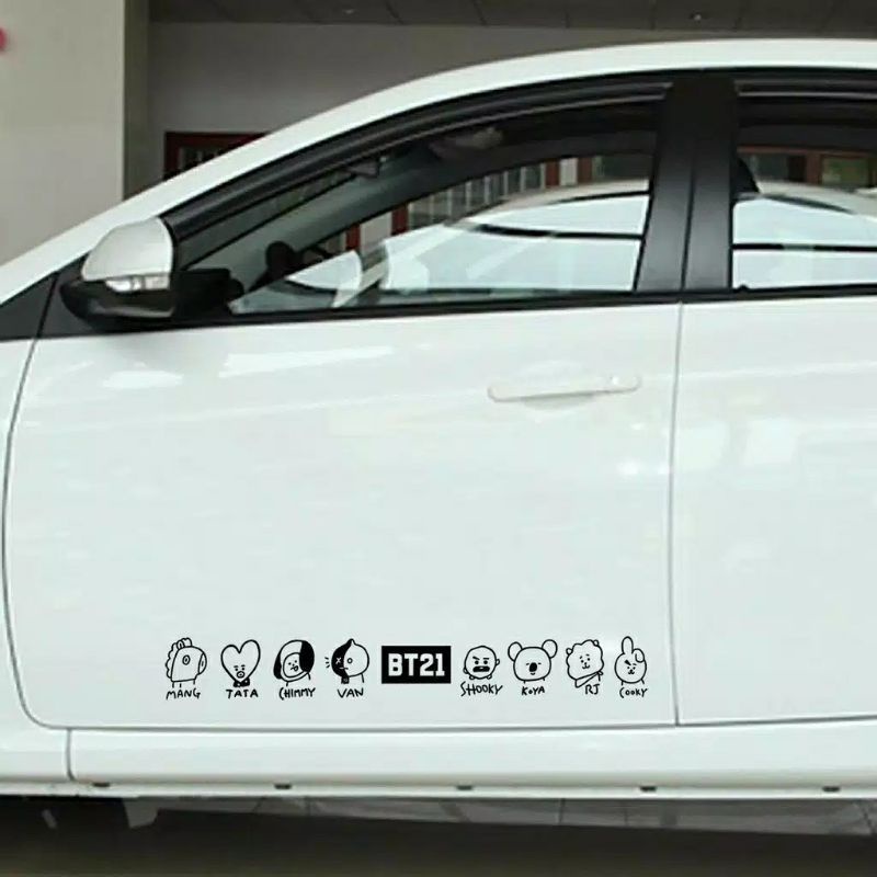 STIKER CUTTING MOBIL STICKER BT12 LUCU TERMURAH