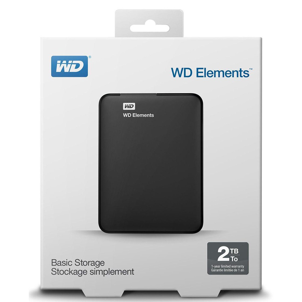 Harddisk External WD Element 2TB 2,5 Inch