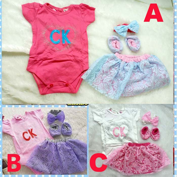  Baju  Bayi  Perempuan  Setelan Jumper Bayi  Cewek Lucu CK 