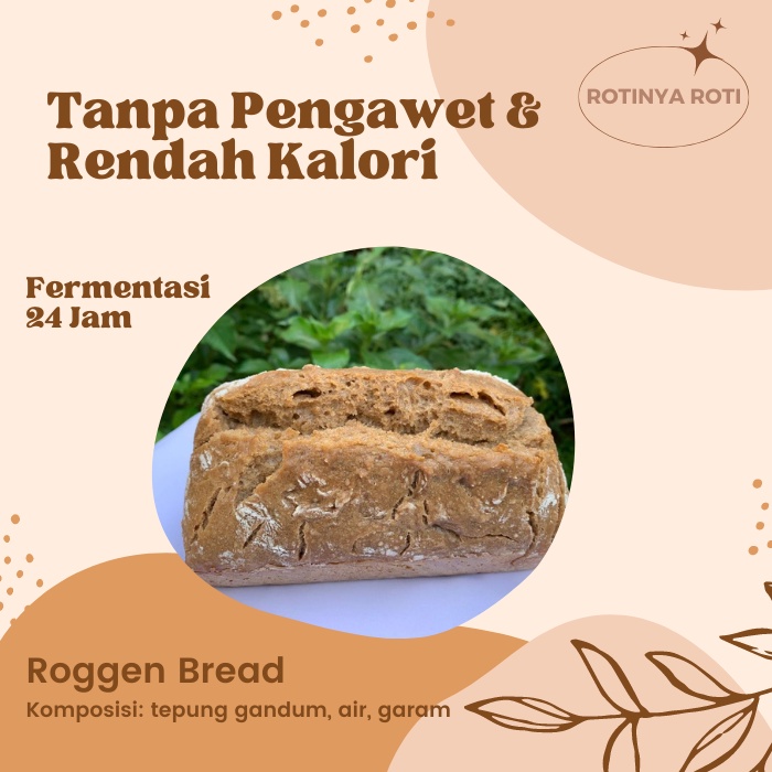 

Roggen Bread - Roti Gandum - Sourdough