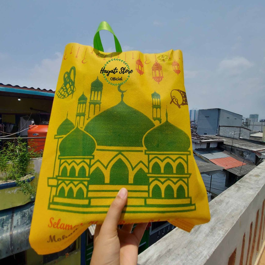 

Goodie Bag Lebaran / Tas Souvenir Lebaran / Tas Idul Fitri uk 30x40x10