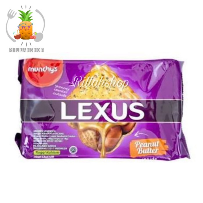 

Munchy's Lexus Krim Kacang 10x20g