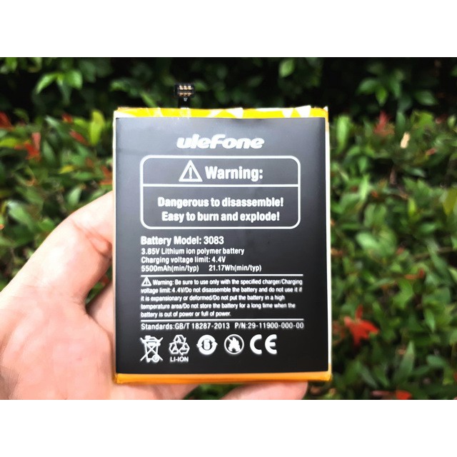 Baterai Hape Ulefone Armor 7 7E New Original 100% 5500mAh