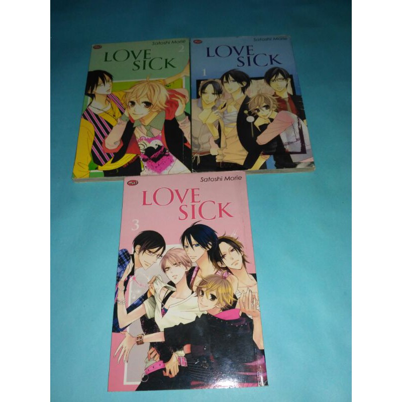 komik love sick jilid 1-3 tamat