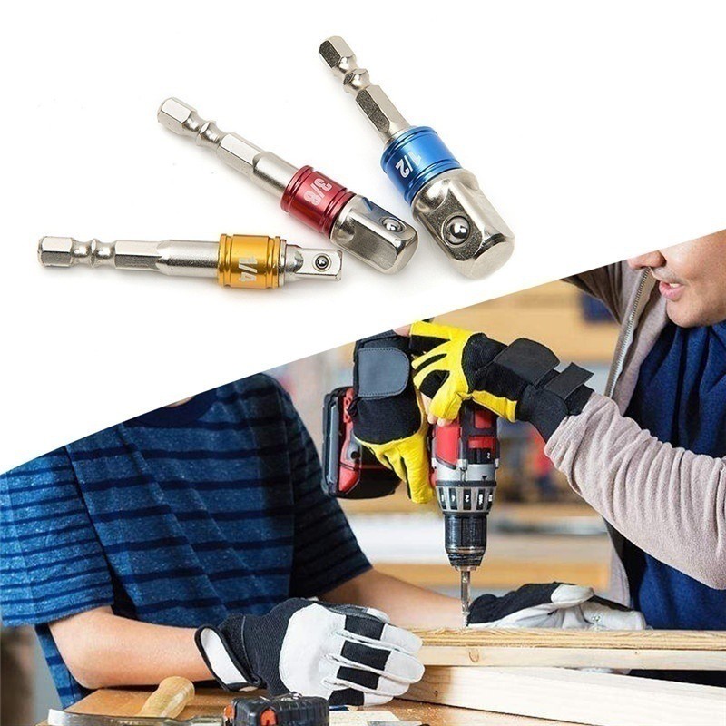 salestuf Drill Socket Adapter Impact - set mata bor adapter impact - Driver Impact Socket Extended