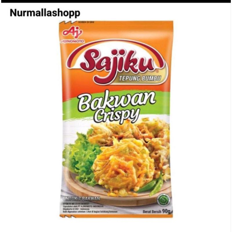 

sajiku tepung bakwan ajinomoto 90g