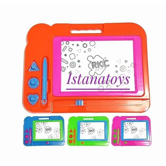 

Mainan Edukasi Papan Tulis Magnet RKC01001 Mainan Papan Pena Magnet 40-1333