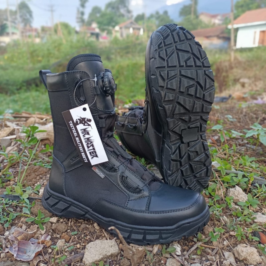 SEPATU PDL TALI PUTAR MR MASTER KULIT SAPI ASLI SEPATU PDL DINAS LAPANGAN TNI POLRI SECURITY SATPAM