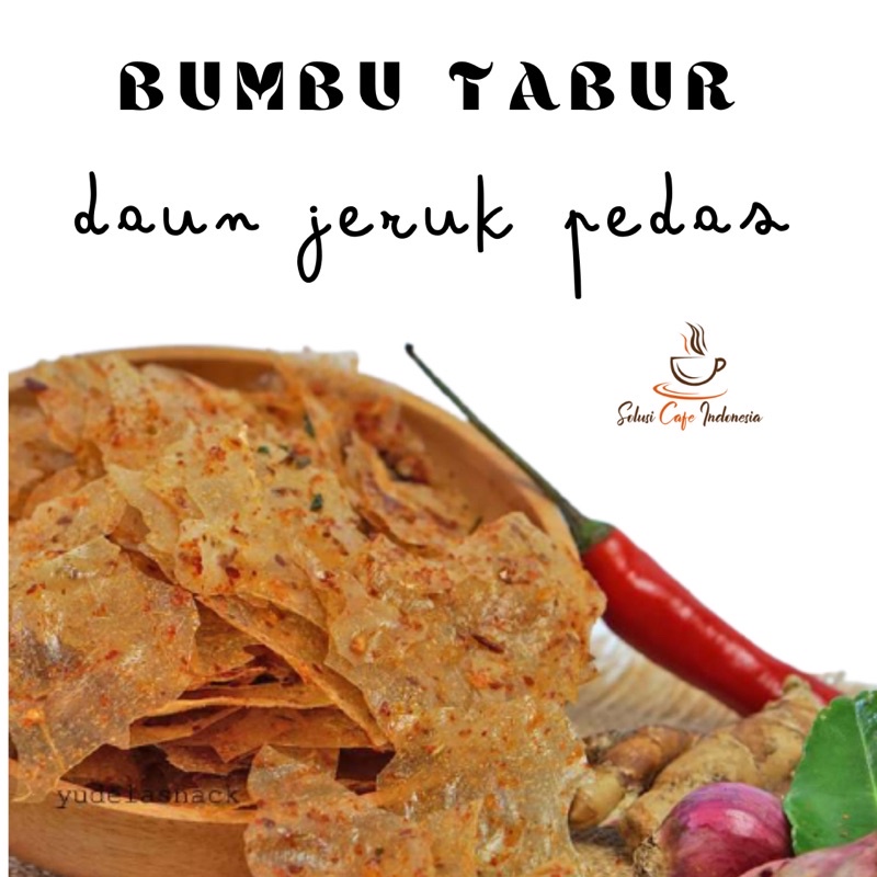 

Bumbu Tabur Daun Jeruk Pedas Gurih 1kg Solusi Cafe Indonesia