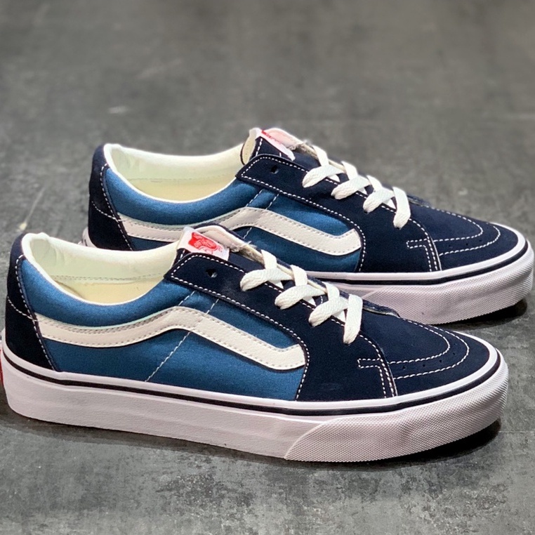sk8 low blue