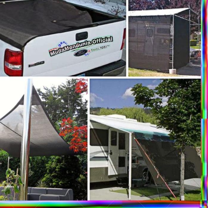 Paranet Nylon Nilon 85% Lebar 3 Meter Shading Net Import