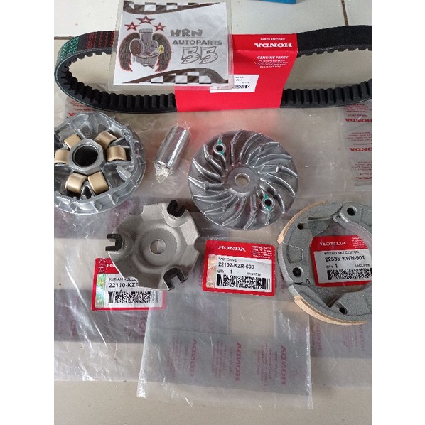 PAKET KAMPAS GANDA CVT HONDA VARIO FI 125 OLD/VARIO 125 LED/KODE KZR/KWN