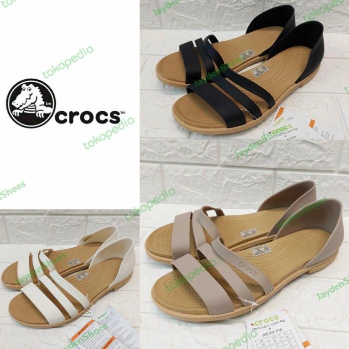 SANDAL WANITA/CROCS TULUM FLAT/SANDAL CROCS WANITA/CROCS WANITA/CROCS